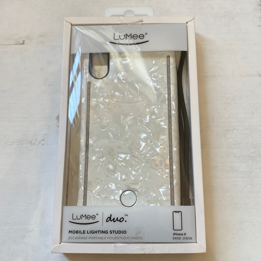 iPhone Case LuMee Duo Mobile Lighting Studio Phone Case, iPhone X/64GB